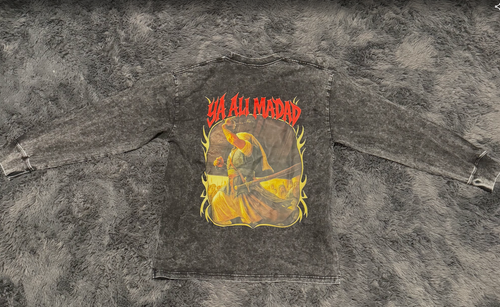 Long Sleeve YA ALI MADAD Tee